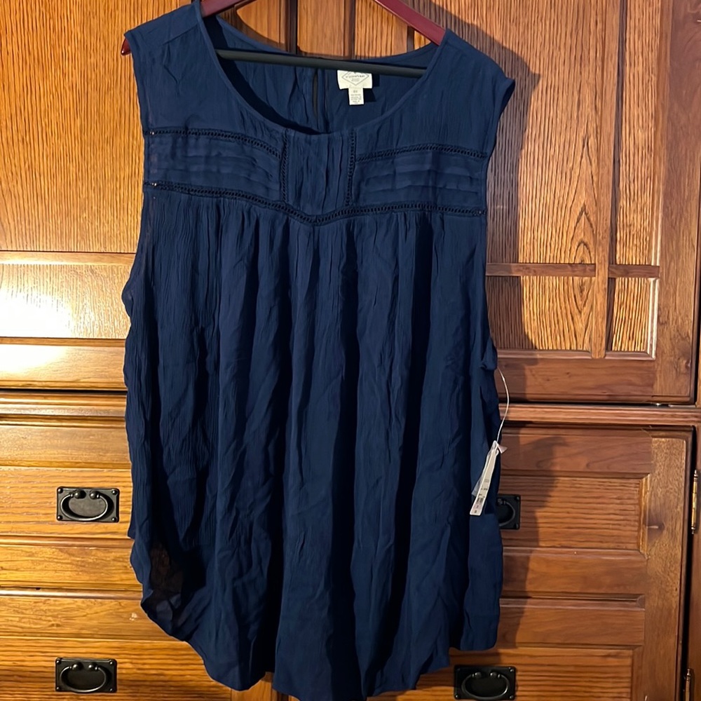 St. John's Bay Navy Tank Top